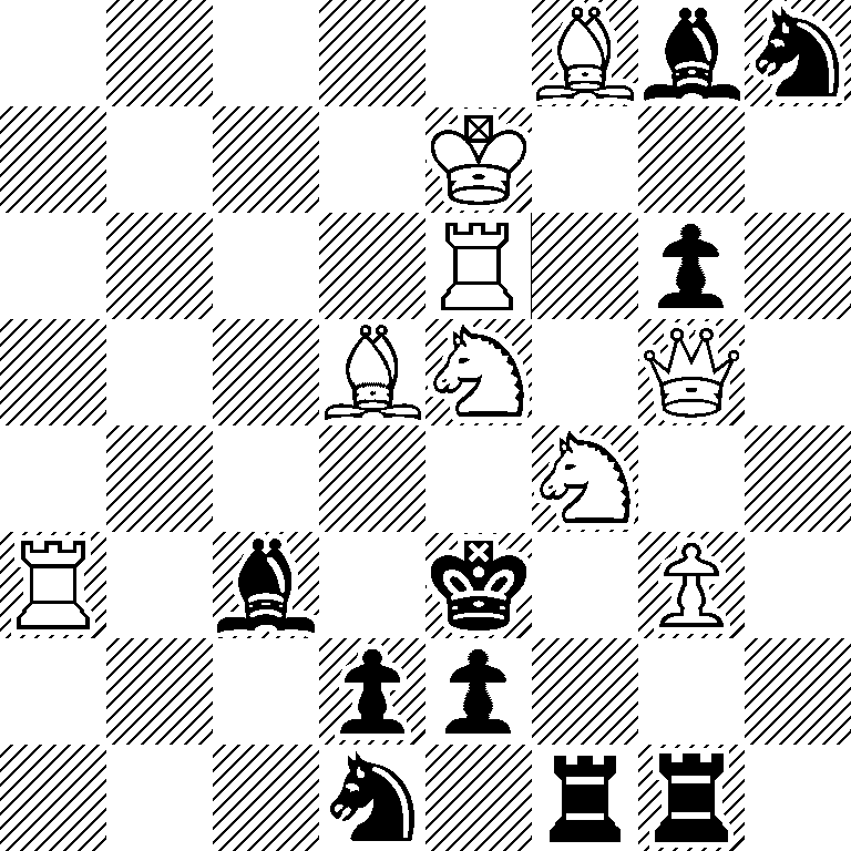 5Bbn/4K3/4R1p1/3BN1Q1/5N2/R1b1k1P1/3pp3/3n1rr1