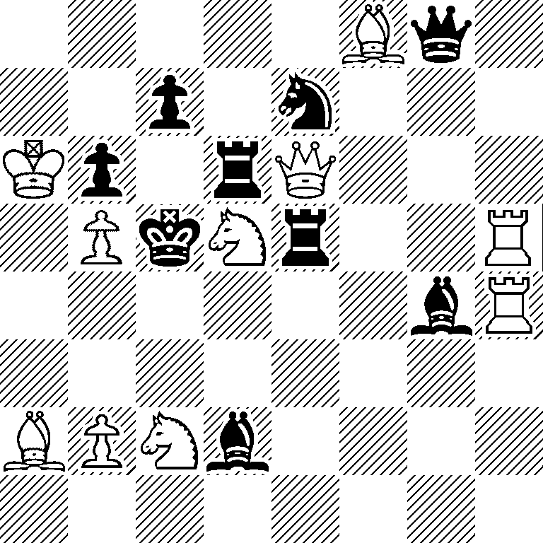 5Bq1/2p1n3/Kp1rQ3/1PkNr2R/6bR/8/BPNb4/8