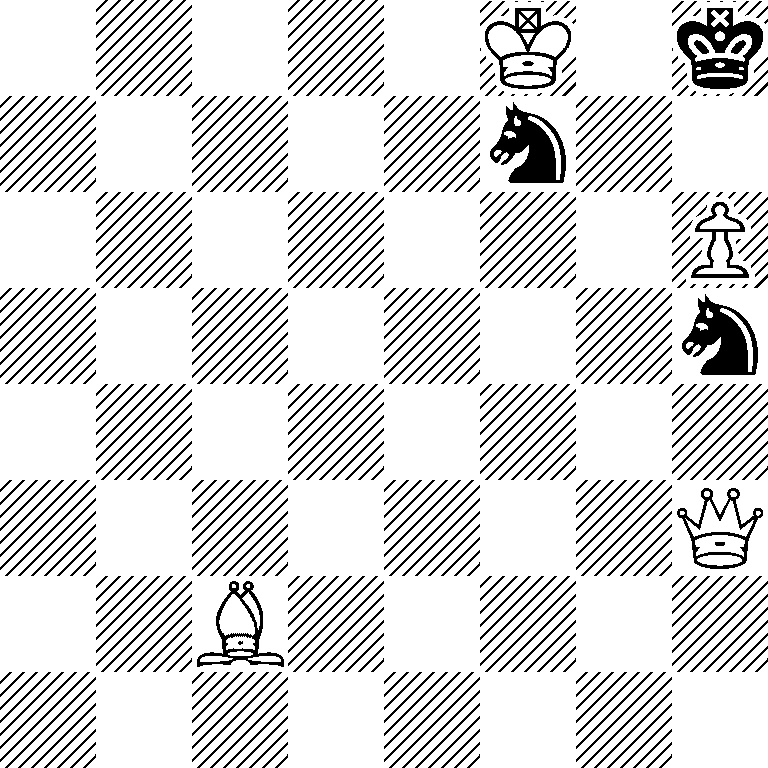5K1k/5n2/7P/7n/8/7Q/2B5/8