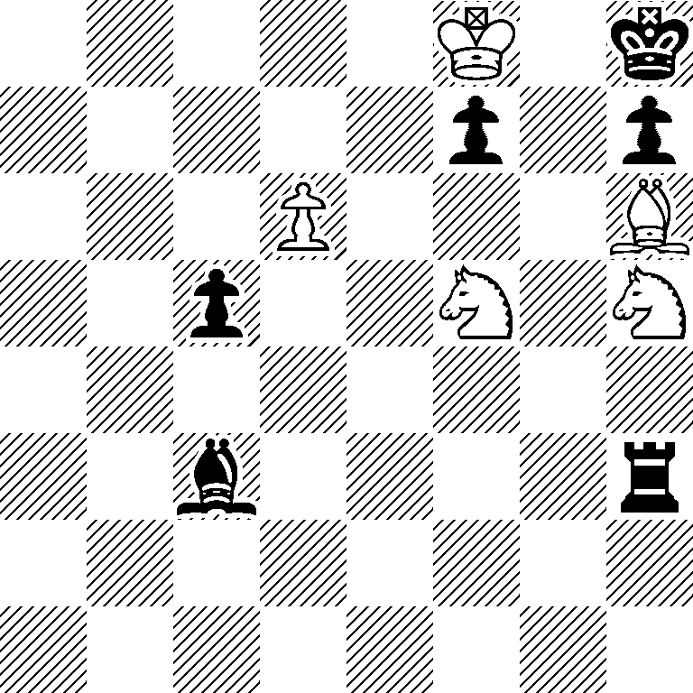 5K1k/5p1p/3P3B/2p2N1N/8/2b4r/8/8