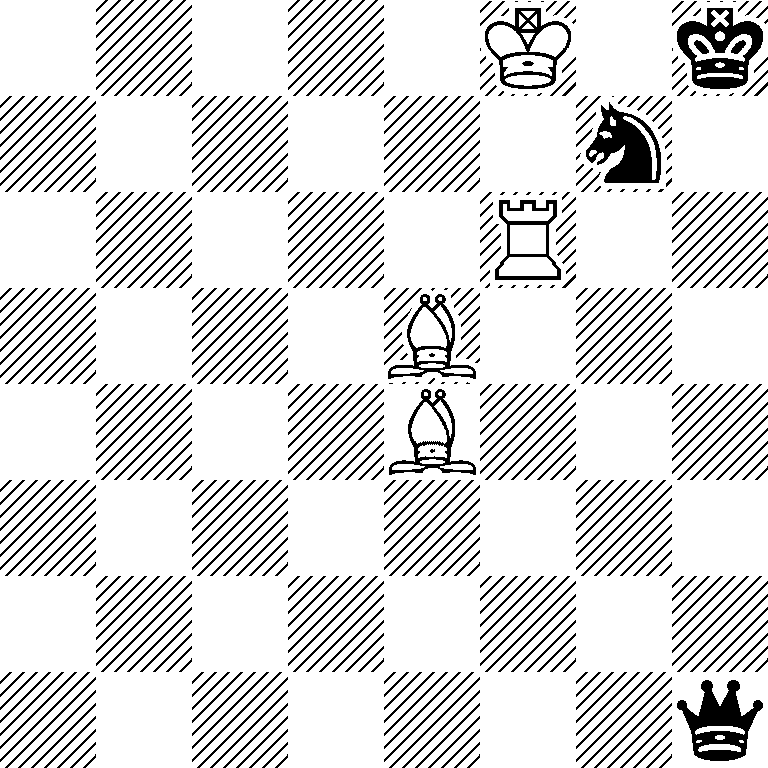 5K1k/6n1/5R2/4B3/4B3/8/8/7q