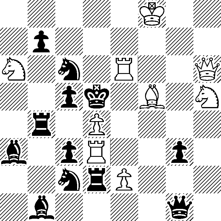5K2/1p6/N1n1R2Q/2pk1B1N/1r1P4/b1pR2p1/2nrP3/1b4q1