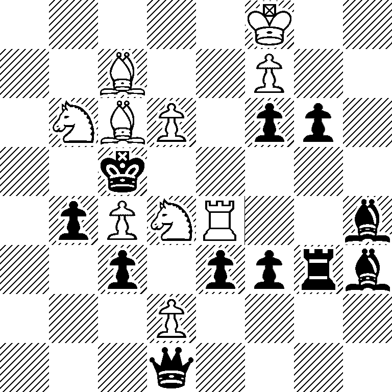 5K2/2B2P2/1NBP1pp1/2k5/1pPNR2b/2p1pprb/3P4/3q4