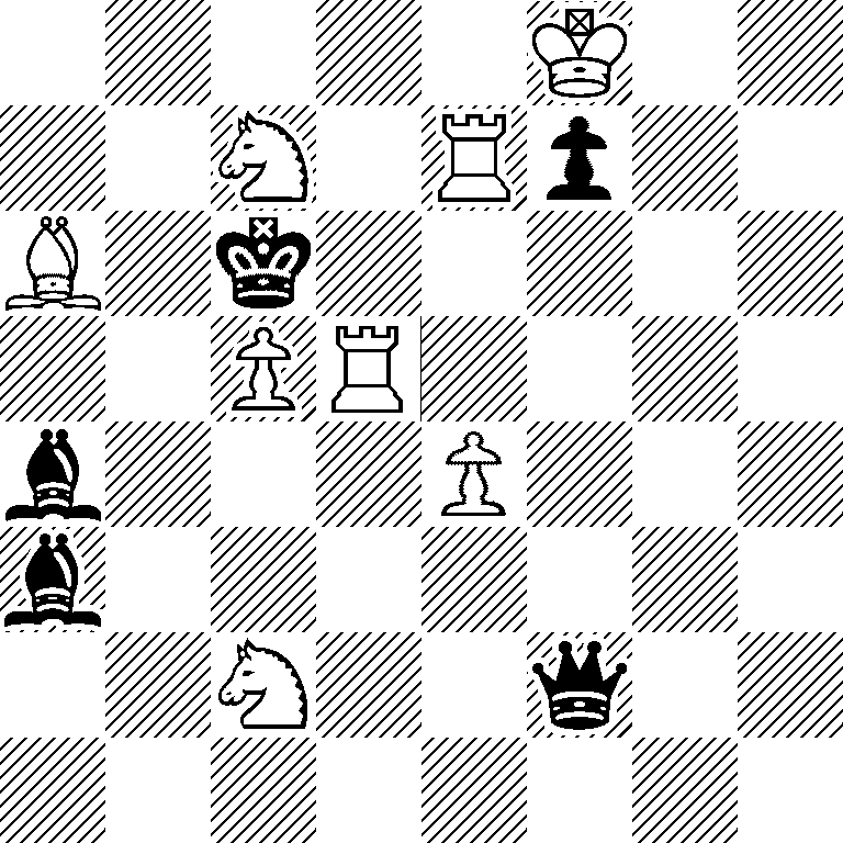 5K2/2N1Rp2/B1k5/2PR4/b3P3/b7/2N2q2/8