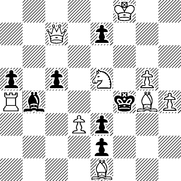 5K2/2Q1p3/8/p1p1N1P1/Rb3kBP/3Pp3/4p3/4B3