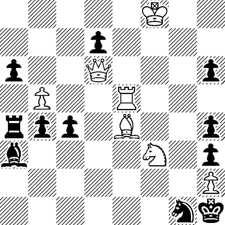 5K2/3p4/p2Q3p/1P2R3/rpp1B2p/b4N1p/7P/6nk