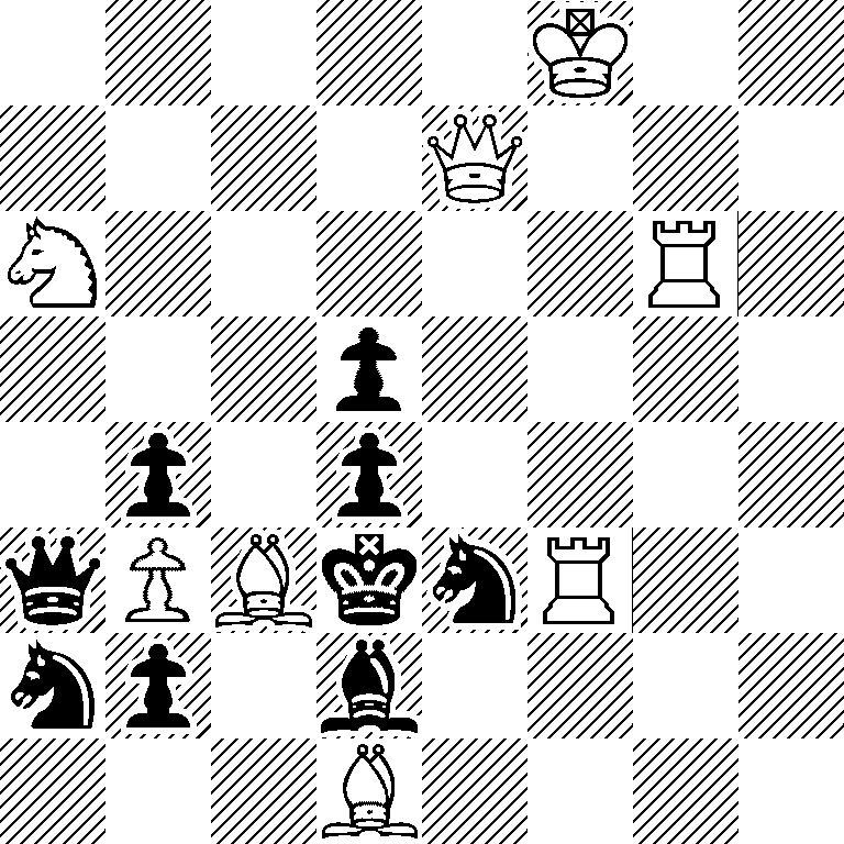 5K2/4Q3/N5R1/3p4/1p1p4/qPBknR2/np1b4/3B4