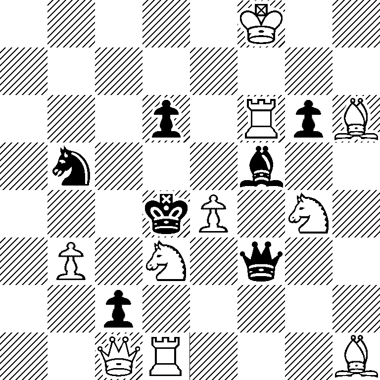 5K2/8/3p1RpB/1n3b2/3kP1N1/1P1N1q2/2p5/2QR3B