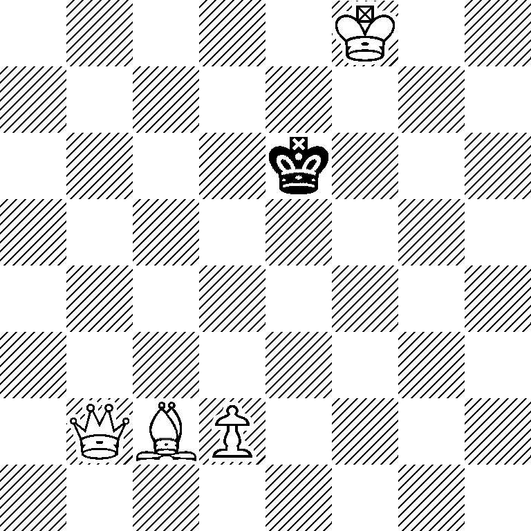 5K2/8/4k3/8/8/8/1QBP4/8