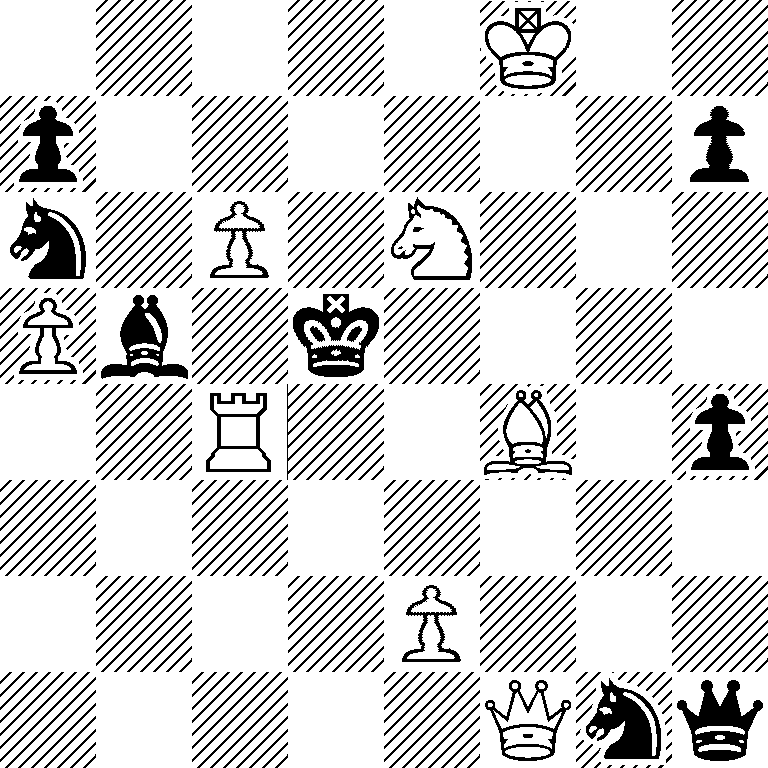 5K2/p6p/n1P1N3/Pb1k4/2R2B1p/8/4P3/5Qnq