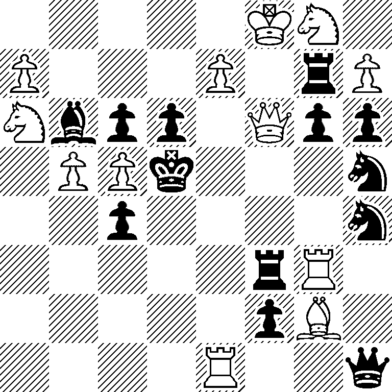 5KN1/P3P1rP/Nbpp1Qpp/1PPk3n/2p4n/5rR1/5pB1/4R2q