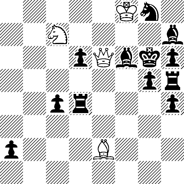 5Kn1/2N4b/3pQbkp/6pr/2pr3p/8/p3B3/8