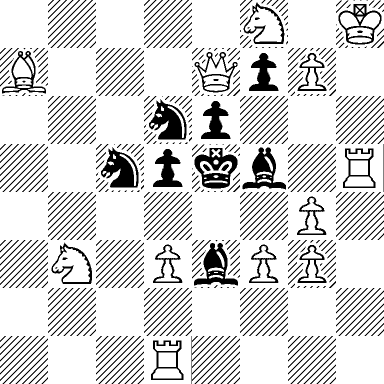 5N1K/B3QpP1/3np3/2npkb1R/6P1/1N1PbPP1/8/3R4