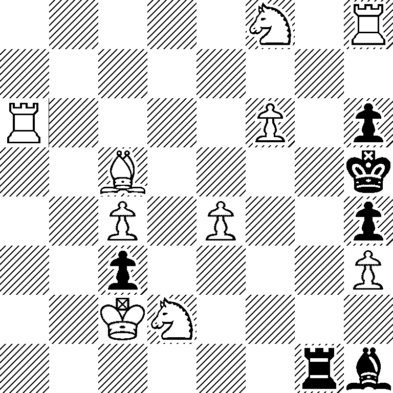 5N1R/8/R4P1p/2B4k/2P1P2p/2p4P/2KN4/6rb