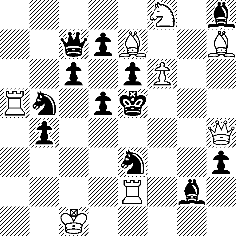 5N1b/2qpB2B/2p1pP2/Rn1pk3/1p5Q/4n2p/4R1b1/2K5