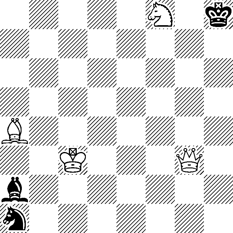 5N1k/8/8/8/B7/2K3Q1/b7/n7