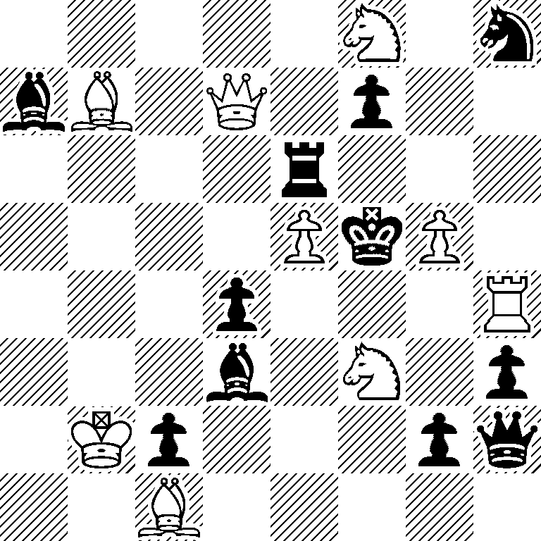 5N1n/bB1Q1p2/4r3/4PkP1/3p3R/3b1N1p/1Kp3pq/2B5