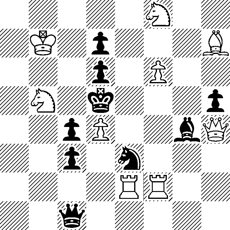 5N2/1K1p3B/3p1P2/1N1k3p/2pP2bQ/2p1n3/4RR2/2q5