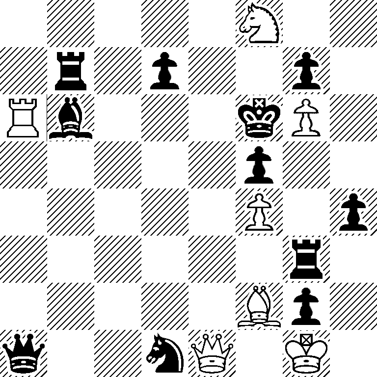 5N2/1r1p2p1/Rb3kP1/5p2/5P1p/6r1/5Bp1/q2nQ1K1