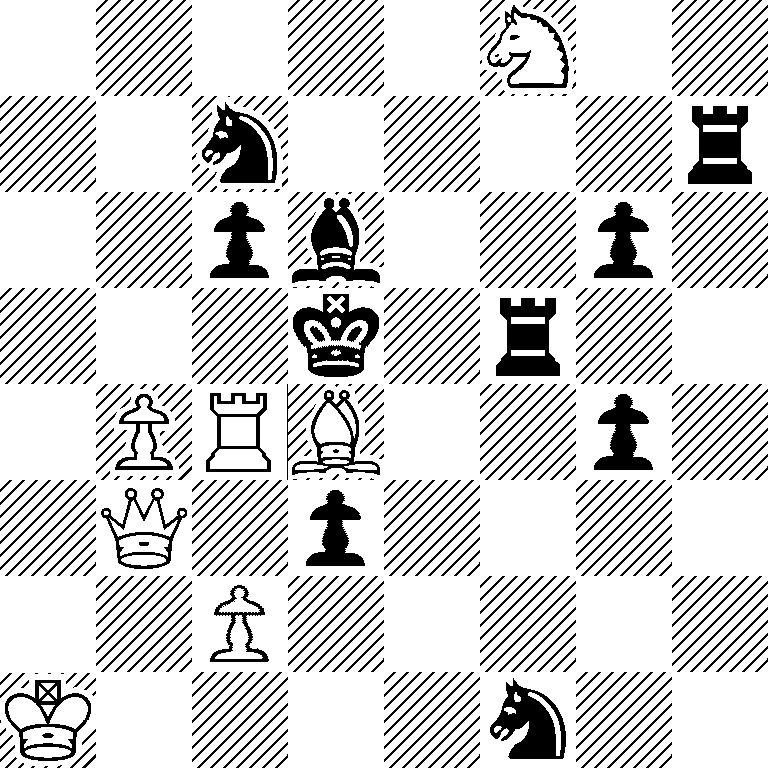 5N2/2n4r/2pb2p1/3k1r2/1PRB2p1/1Q1p4/2P5/K4n2