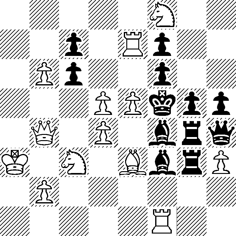 5N2/2p1Rp2/1Pp2p2/3PPkpp/1Q1P1brq/K1N1BbrP/1P6/5R2