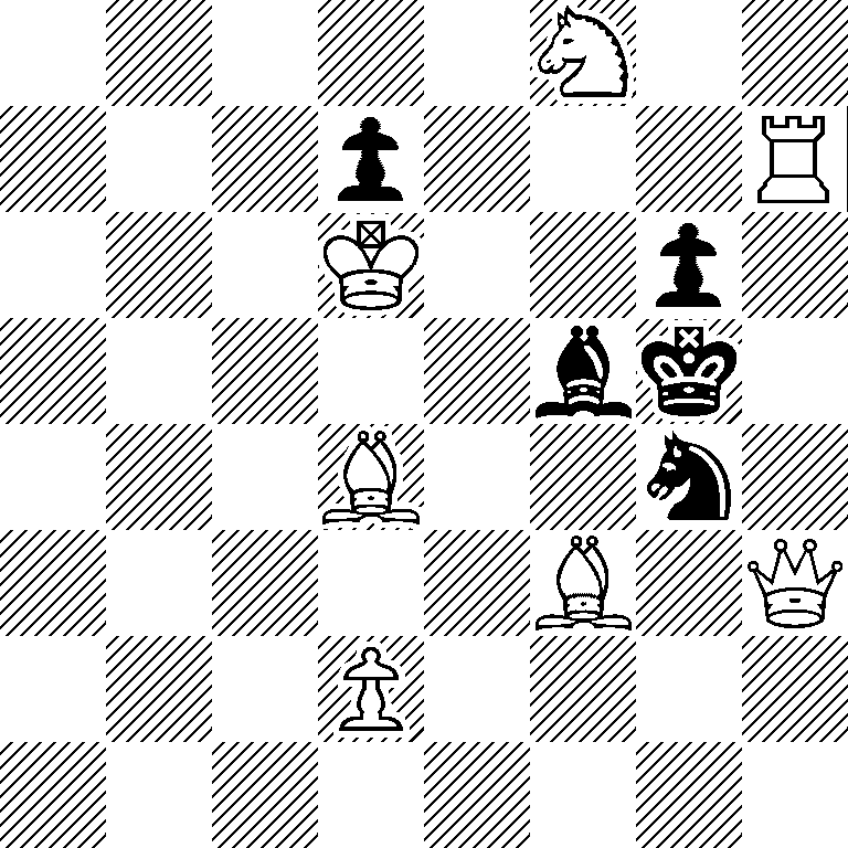 5N2/3p3R/3K2p1/5bk1/3B2n1/5B1Q/3P4/8