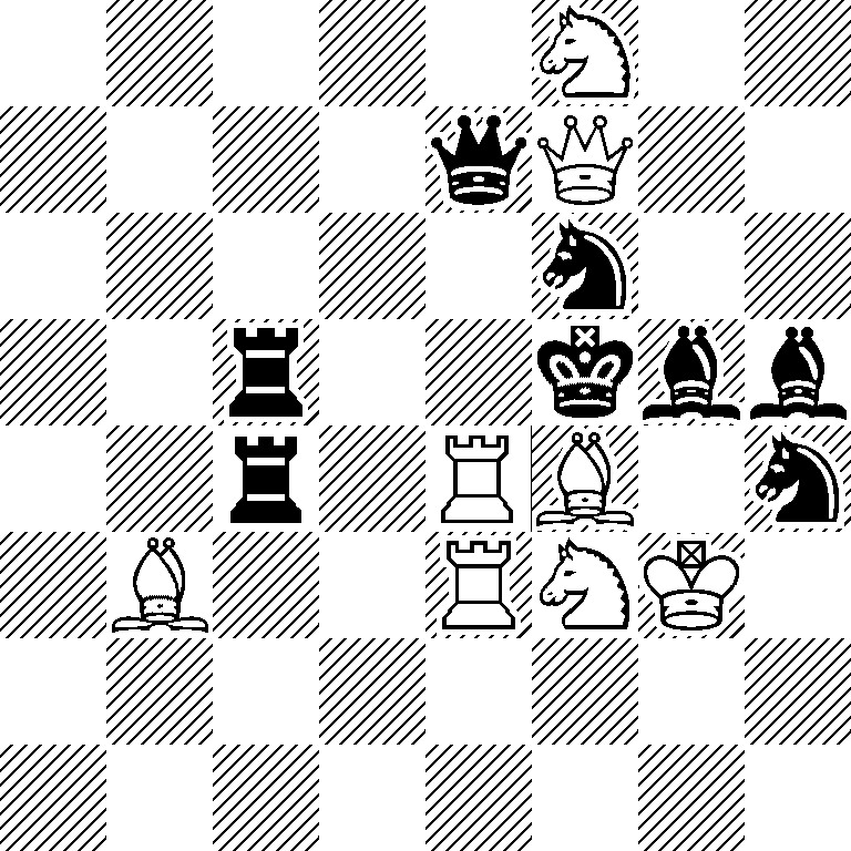 5N2/4qQ2/5n2/2r2kbb/2r1RB1n/1B2RNK1/8/8