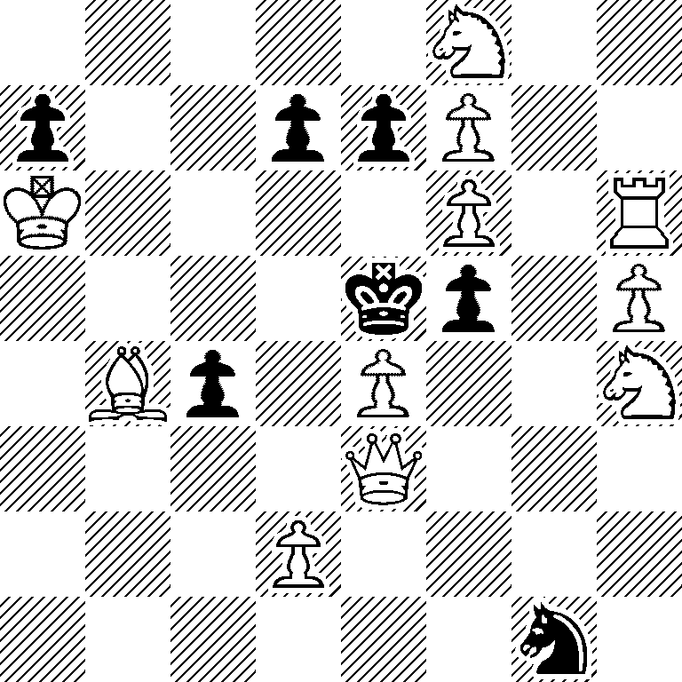 5N2/p2ppP2/K4P1R/4kp1P/1Bp1P2N/4Q3/3P4/6n1