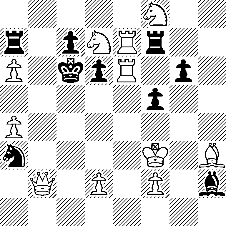 5N2/r1pNRr2/P1kpR1p1/5p2/P7/n4K1B/1Q1P1P1b/8