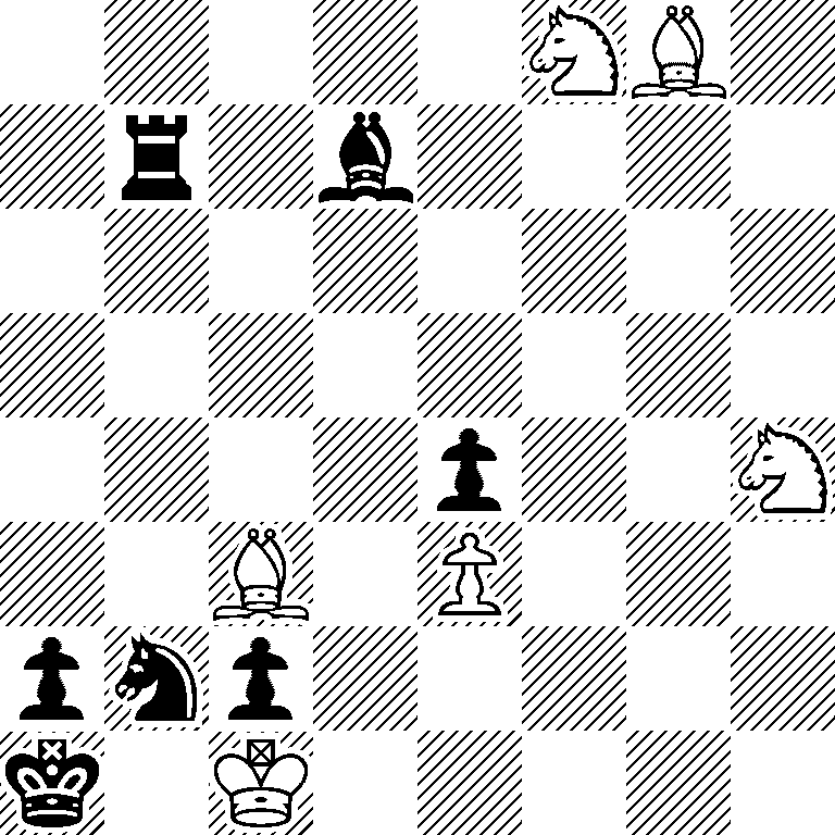 5NB1/1r1b4/8/8/4p2N/2B1P3/pnp5/k1K5
