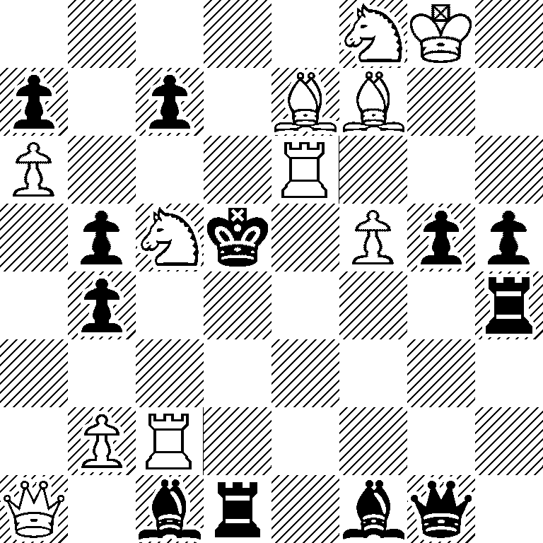 5NK1/p1p1BB2/P3R3/1pNk1Ppp/1p5r/8/1PR5/Q1br1bq1