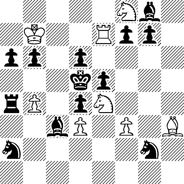 5Nb1/1K2Rpp1/pp1p4/3kp3/rP1pN3/2bP1P1B/n5n1/8