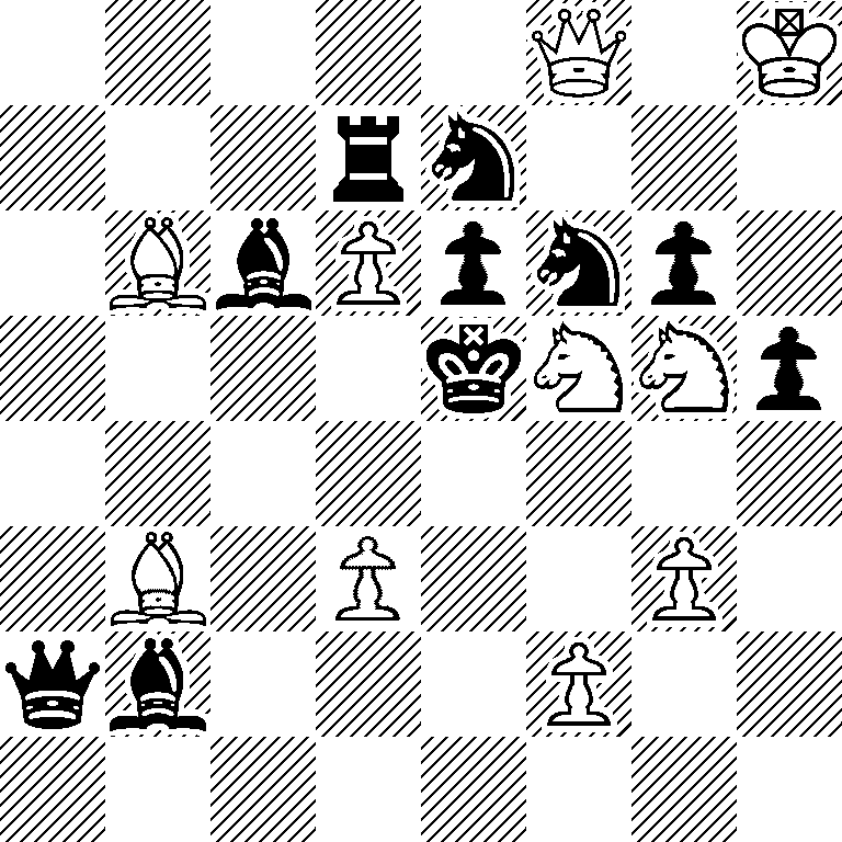 5Q1K/3rn3/1BbPpnp1/4kNNp/8/1B1P2P1/qb3P2/8