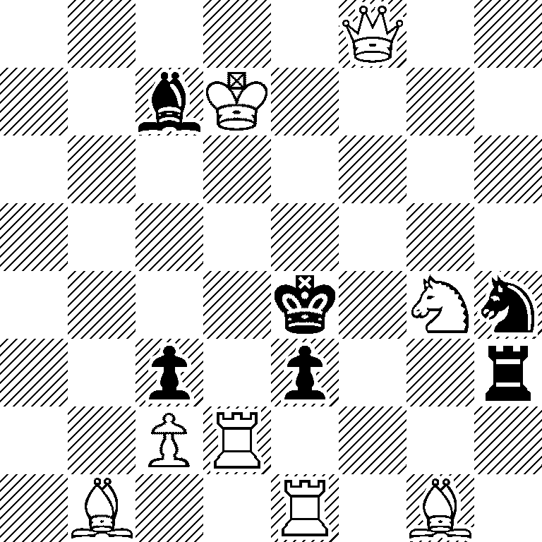 5Q2/2bK4/8/8/4k1Nn/2p1p2r/2PR4/1B2R1B1
