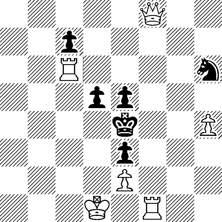5Q2/2p5/2R4n/3pp3/4k2P/4p3/4P3/3K1R2