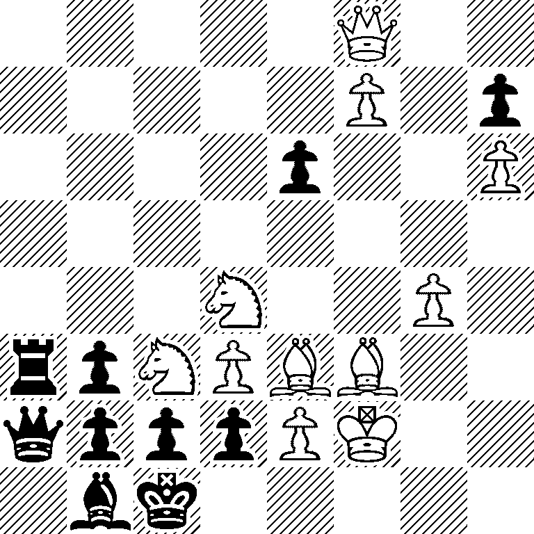 5Q2/5P1p/4p2P/8/3N2P1/rpNPBB2/qpppPK2/1bk5