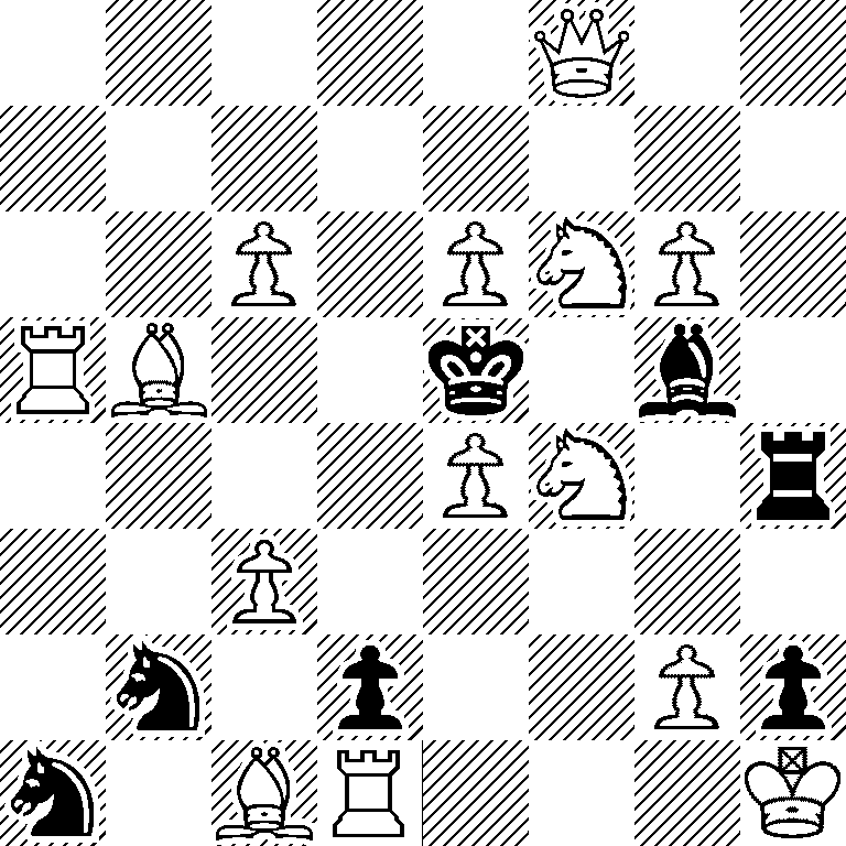 5Q2/8/2P1PNP1/RB2k1b1/4PN1r/2P5/1n1p2Pp/n1BR3K