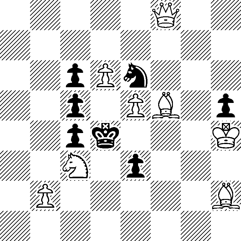 5Q2/8/2pPn3/2p1PB1p/2pk3K/2N1p3/1P5B/8