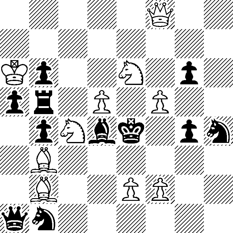 5Q2/8/Kp2N1p1/pr1P1P2/1pNbk1pn/1B6/1B2PP2/qn6