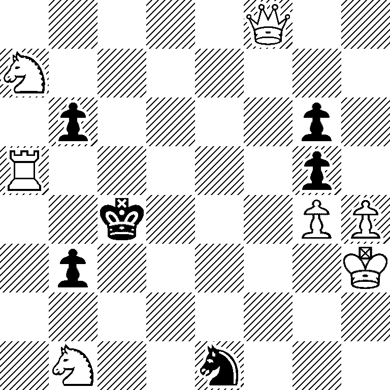 5Q2/N7/1p4p1/R5p1/2k3PP/1p5K/8/1N2n3