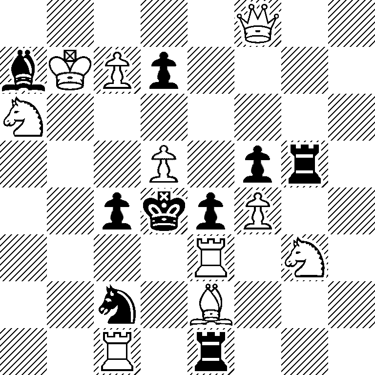 5Q2/bKPp4/N7/3P1pr1/2pkpP2/4R1N1/2n1B3/2R1r3