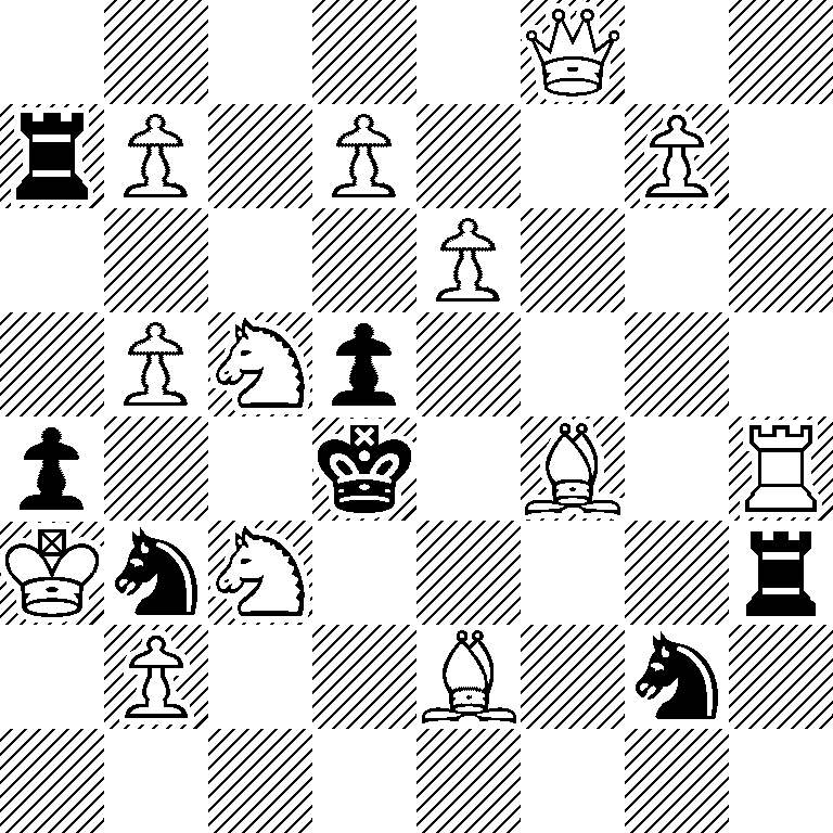 5Q2/rP1P2P1/4P3/1PNp4/p2k1B1R/KnN4r/1P2B1n1/8