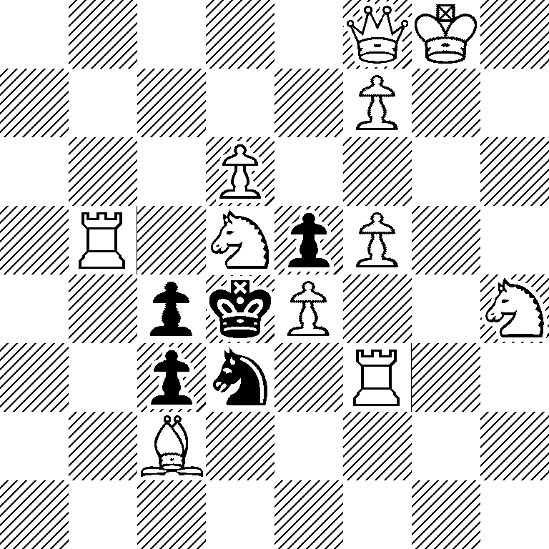 5QK1/5P2/3P4/1R1NpP2/2pkP2N/2pn1R2/2B5/8