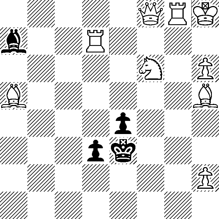 5QRK/b2R4/5N1P/B6B/4p3/3pk3/7P/8