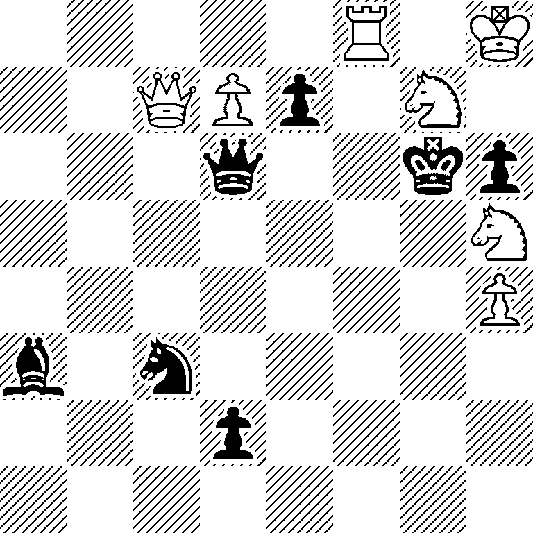 5R1K/2QPp1N1/3q2kp/7N/7P/b1n5/3p4/8