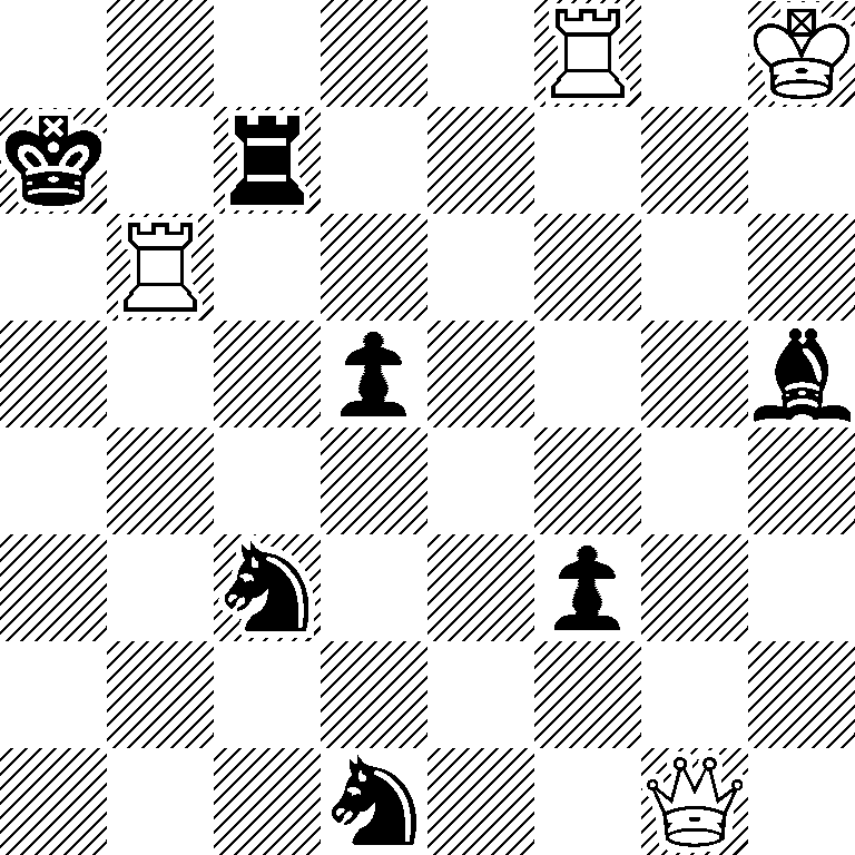 5R1K/k1r5/1R6/3p3b/8/2n2p2/8/3n2Q1