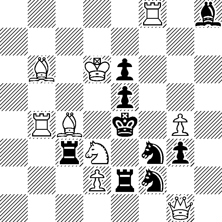 5R1b/8/1B1Kp3/4p3/1RB1k1P1/2rN1np1/3Prn2/6Q1