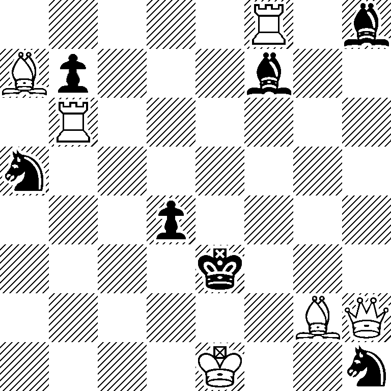 5R1b/Bp3b2/1R6/n7/3p4/4k3/6BQ/4K2n