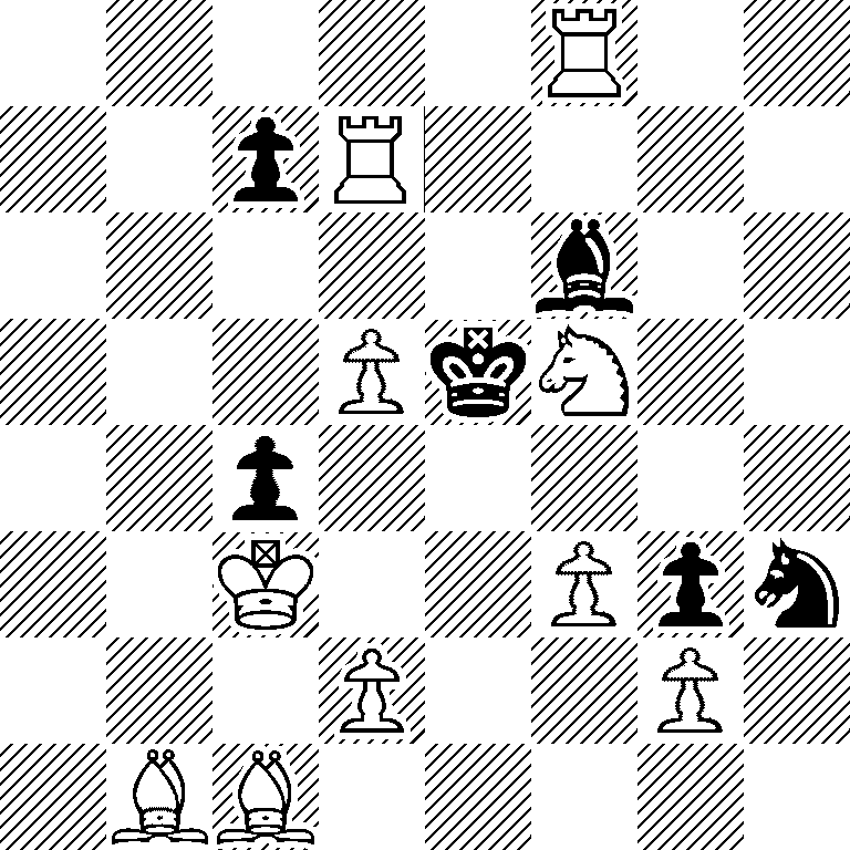 5R2/2pR4/5b2/3PkN2/2p5/2K2Ppn/3P2P1/1BB5