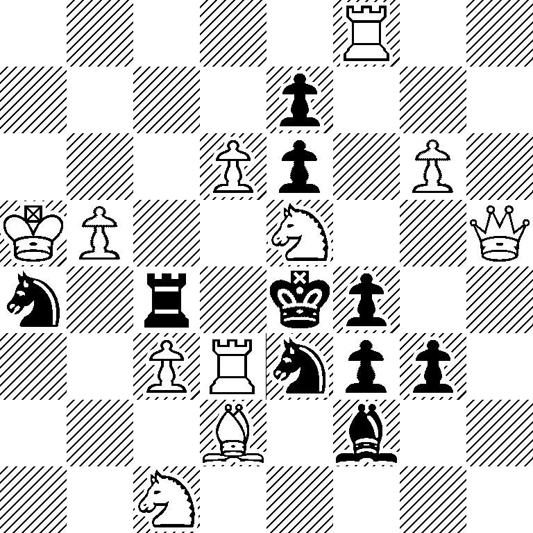 5R2/4p3/3Pp1P1/KP2N2Q/n1r1kp2/2PRnpp1/3B1b2/2N5